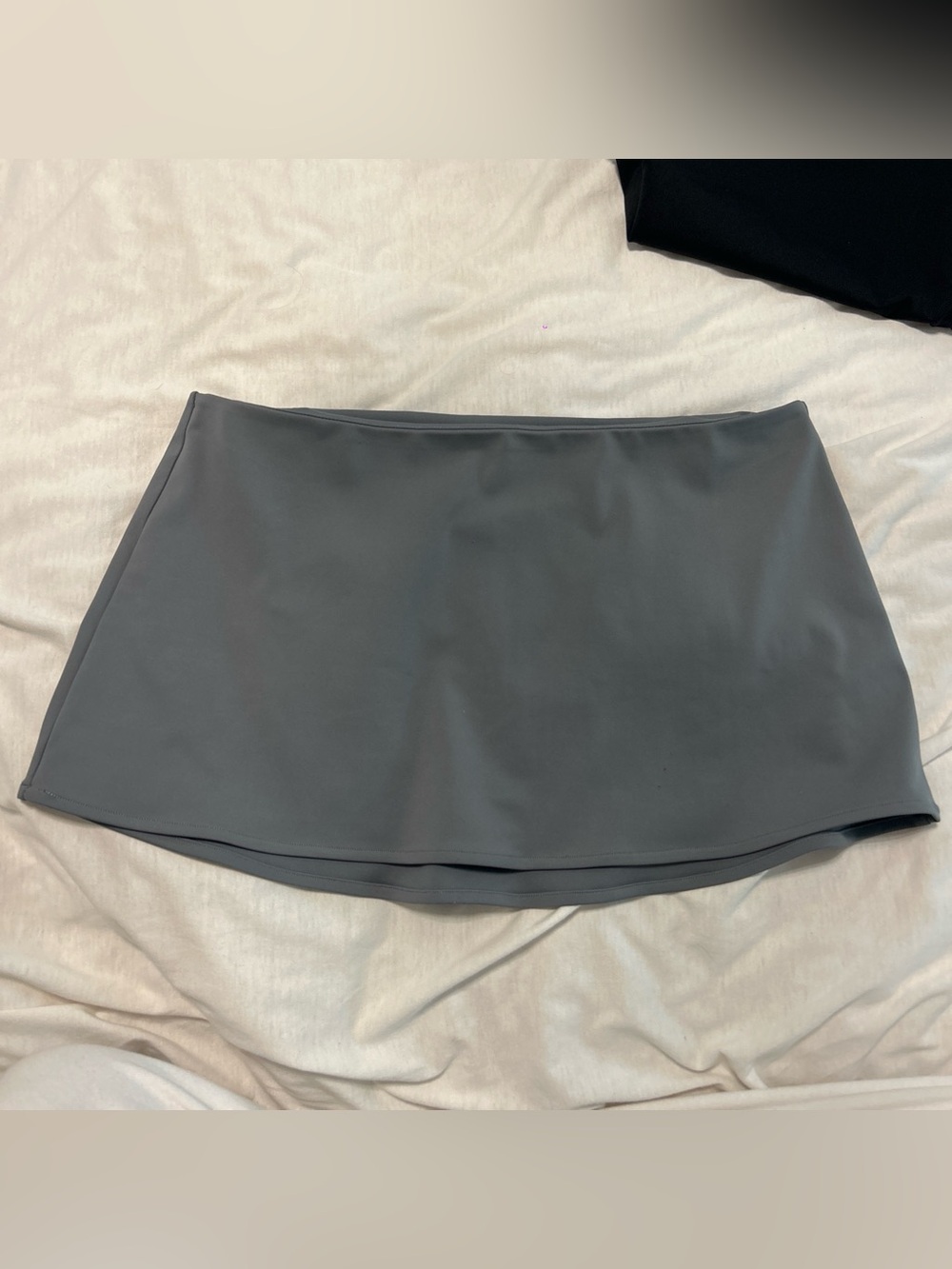 Danielle Guizio Grey Mini Skirt
